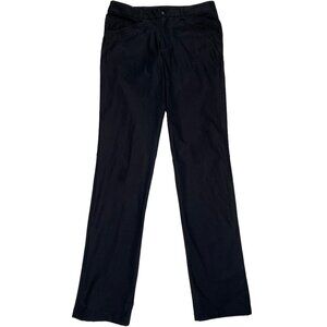 Lululemon Slim Fit Stretch ABC Pants Black men's size 33x33.5
